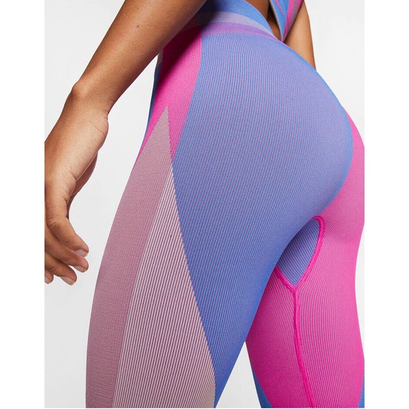 Nike Womens Icon Clash Training Bike Shorts Fire Pink XS CJ5091-601 - Picture 6 of 6